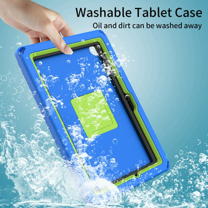 For Samsung Galaxy Tab A8 10.5 2021 EVA + PC Shockproof Tablet Case with Waterproof Frame(Blue) by bashfashion