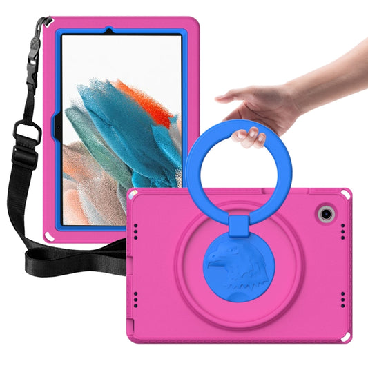 For Samsung Galaxy Tab A8 10.5 2021 EVA + PC Shockproof Tablet Case with Waterproof Frame(Rose Red) by bashfashion