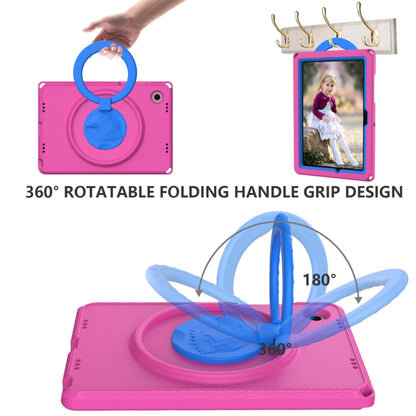 For Samsung Galaxy Tab A8 10.5 2021 EVA + PC Shockproof Tablet Case with Waterproof Frame(Rose Red) by bashfashion