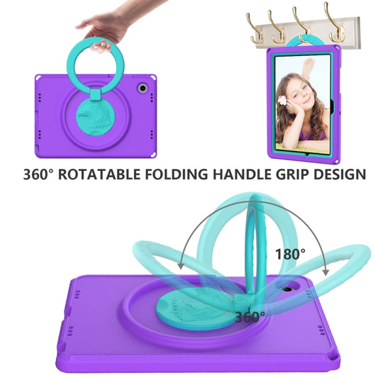 For Samsung Galaxy Tab A8 10.5 2021 EVA + PC Shockproof Tablet Case with Waterproof Frame(Purple) by bashfashion