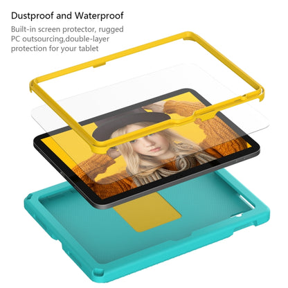 For iPad 2025 / 2022 EVA + PC Shockproof Tablet Case with Waterproof Frame(Glacier Green) by bashfashion
