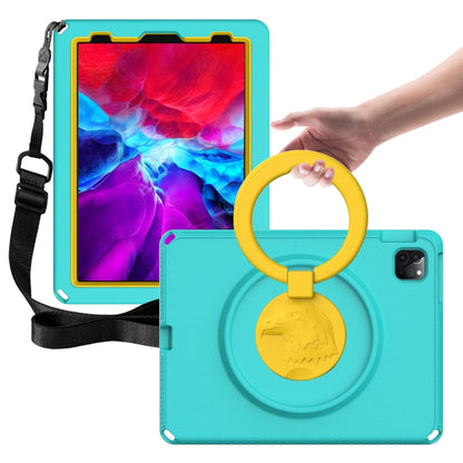 For iPad Pro 11 2022/2021/2020/2018 / Air5 10.9 2022 / Air4 10.9 2020 EVA + PC Shockproof Tablet Case with Waterproof Frame(Glacier Green) by bashfashion