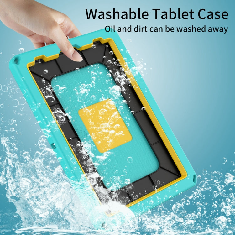For iPad Pro 11 2022/2021/2020/2018 / Air5 10.9 2022 / Air4 10.9 2020 EVA + PC Shockproof Tablet Case with Waterproof Frame(Glacier Green) by bashfashion