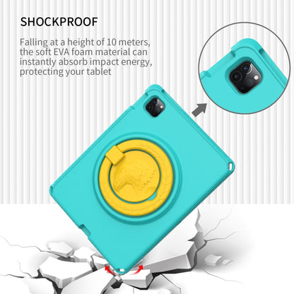 For iPad Pro 11 2022/2021/2020/2018 / Air5 10.9 2022 / Air4 10.9 2020 EVA + PC Shockproof Tablet Case with Waterproof Frame(Glacier Green) by bashfashion