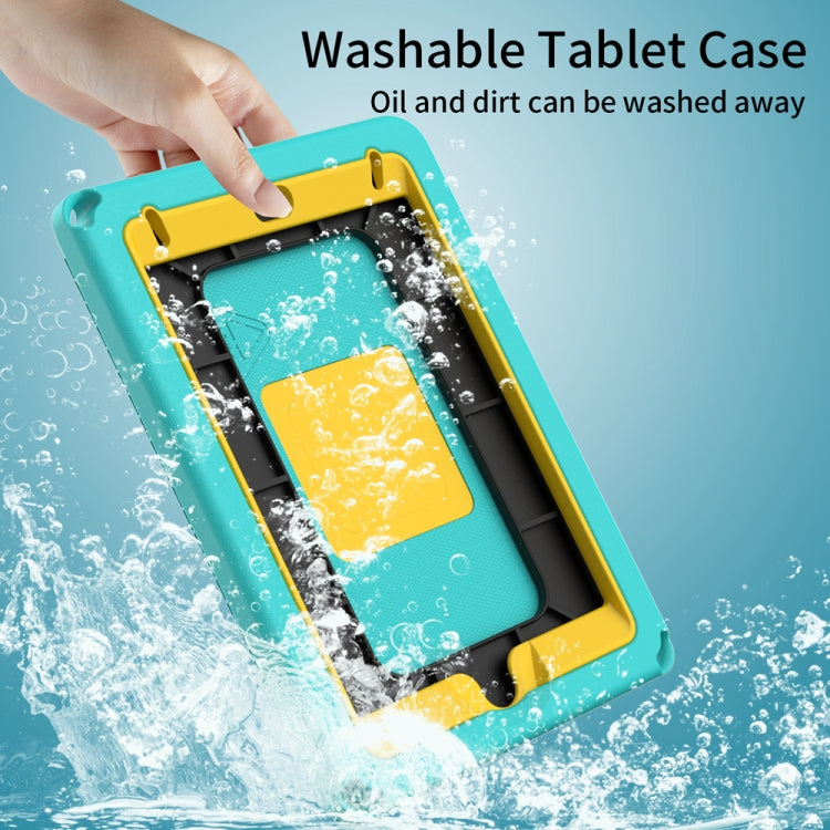 For iPad mini 1/2/3/4/5 EVA + PC Shockproof Tablet Case with Waterproof Frame(Glacier Green) by bashfashion