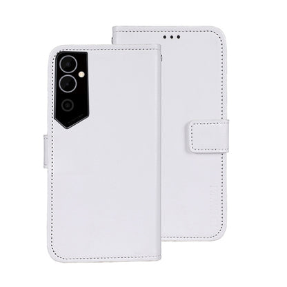 For Tecno Pova Neo 2 idewei Crazy Horse Texture Leather Phone Case(White) by idewei
