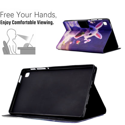 For Samsung Galaxy Tab A 8.0 2019 Electric Pressed TPU Leather Tablet Case(Strawberry Bunny) by bashfashion