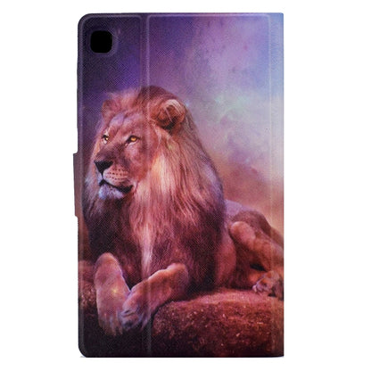 For Samsung Galaxy Tab A 10.1 2019 Electric Pressed TPU Leather Tablet Case(Lion King) by bashfashion