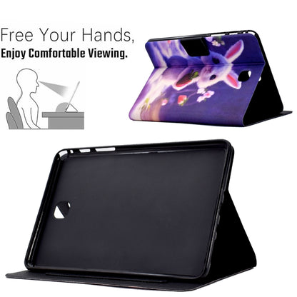 For Samsung Galaxy Tab A 8.0 T350 Electric Pressed TPU Smart Leather Tablet Case(Strawberry Bunny) by bashfashion