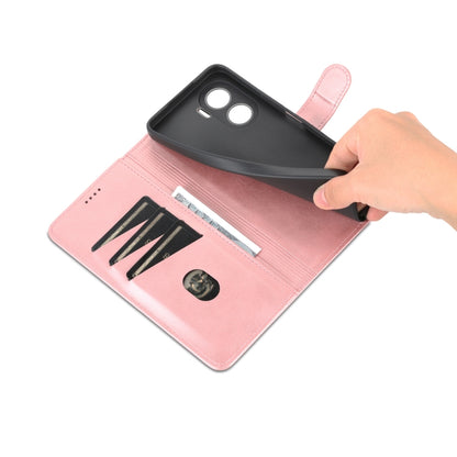 For Honor Play 40 Plus AZNS Skin Feel Calf Texture Flip Leather Phone Case(Rose Gold) by AZNS