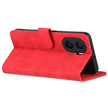 For Honor Play 40 Plus AZNS Skin Feel Calf Texture Flip Leather Phone Case(Red) by AZNS