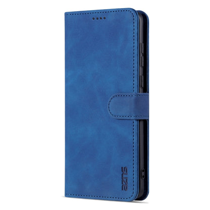 For Huawei Mate 50 / Mate 50E AZNS Skin Feel Calf Texture Flip Leather Phone Case(Blue) by AZNS