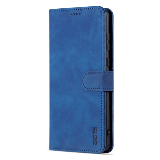 For Huawei Mate 50 / Mate 50E AZNS Skin Feel Calf Texture Flip Leather Phone Case(Blue) by AZNS