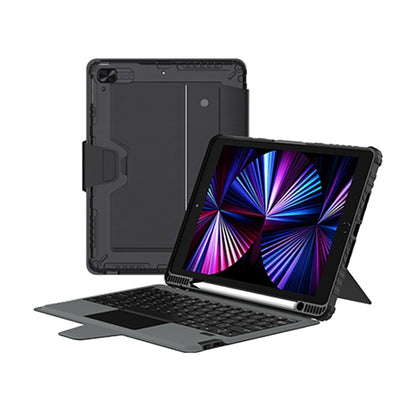 For iPad 10.2 2019/2020/2021 Nillkin Bumper Combo 6 Row Keys Keyboard Case by NILLKIN
