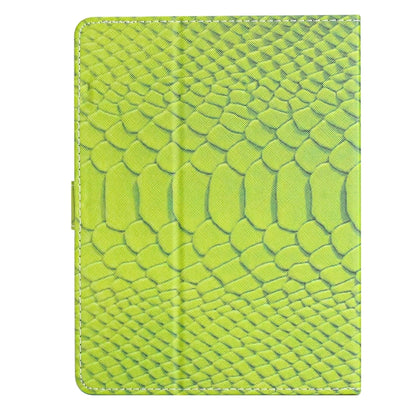 For 8 inch Tablets Solid Color Crocodile Texture Leather Tablet Case(Green) by bashfashion