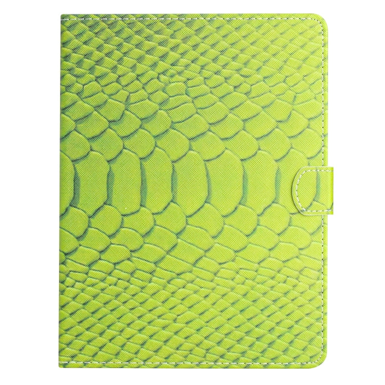 For 10 inch Tablets Solid Color Crocodile Texture Leather Tablet Case(Green) by bashfashion