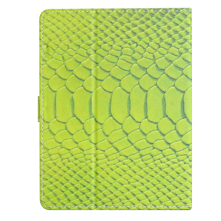 For 10 inch Tablets Solid Color Crocodile Texture Leather Tablet Case(Green) by bashfashion