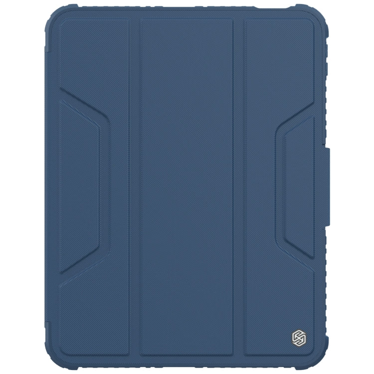 For iPad 2025 / 2022 NILLKIN Bumper Pro Leather Tablet Case(Blue) by NILLKIN