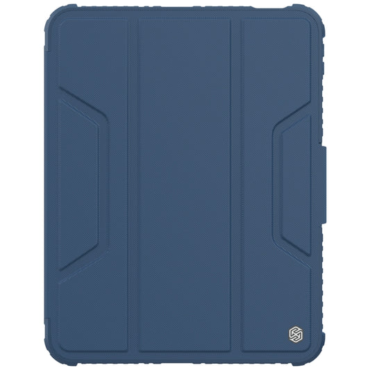 For iPad 2025 / 2022 NILLKIN Bumper Pro Leather Tablet Case(Blue) by NILLKIN
