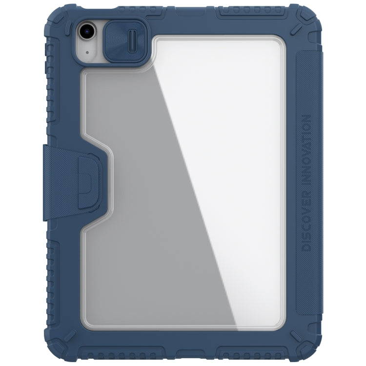 For iPad 2025 / 2022 NILLKIN Bumper Pro Leather Tablet Case(Blue) by NILLKIN