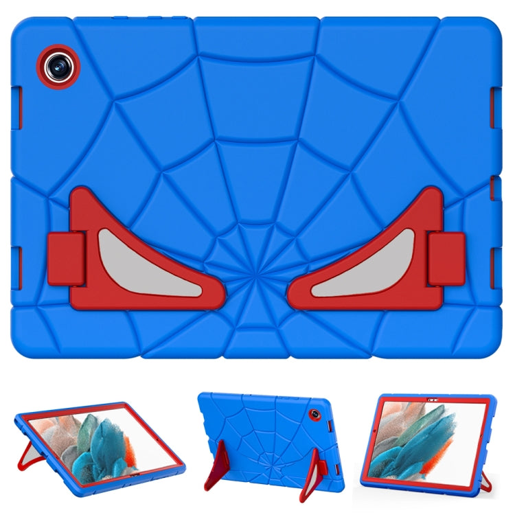 For Samsung Galaxy Tab A8 10.5 2021 Silicone + PC Shockproof Protective Tablet Case(Blue+Red) by bashfashion