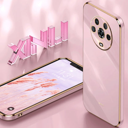 For Honor X30 Max XINLI Straight Edge 6D Electroplate TPU Phone Case(Hawthorn Red) by XINLI