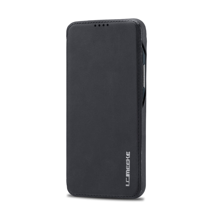 For Samsung Galaxy S23+ 5G LC.IMEEKE Hon Ancient Series Flip Leather Phone Case(Black) by LC.IMEEKE
