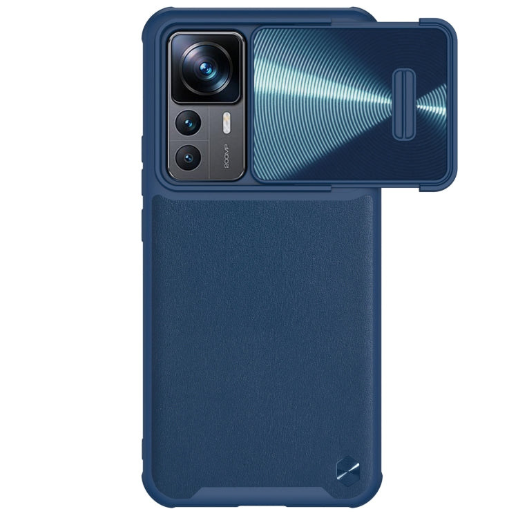 For Xiaomi 12T Pro NILLKIN PC + TPU Phone Case(Blue) by NILLKIN