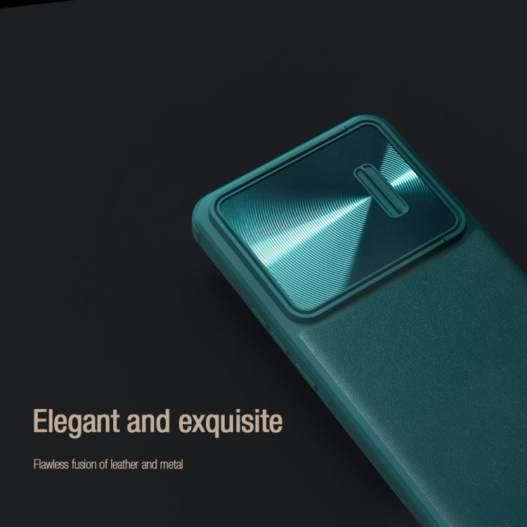 For Xiaomi 12T Pro NILLKIN PC + TPU Phone Case(Blue) by NILLKIN