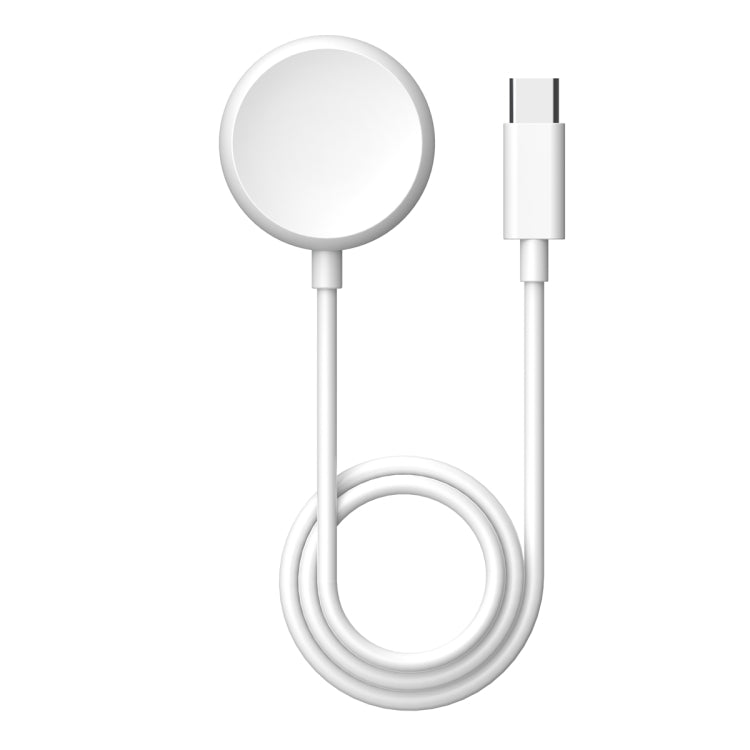 For Google Pixel Watch Type-C Port Smart Watch Magnetic Charging Cable, Length: 1m(White) by bashfashion