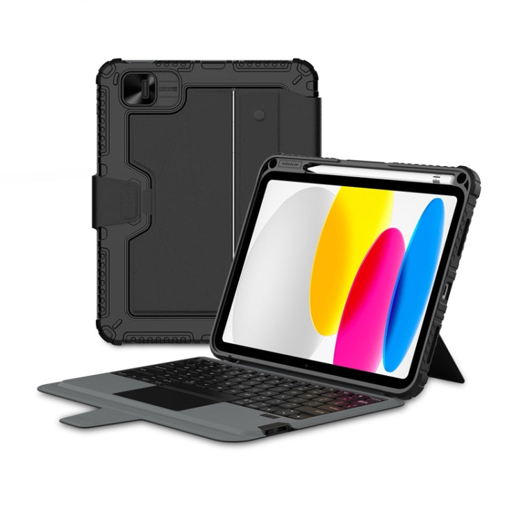 For iPad 10th Gen 10.9 2022 Nillkin Bumper Combo Keyboard Case by NILLKIN
