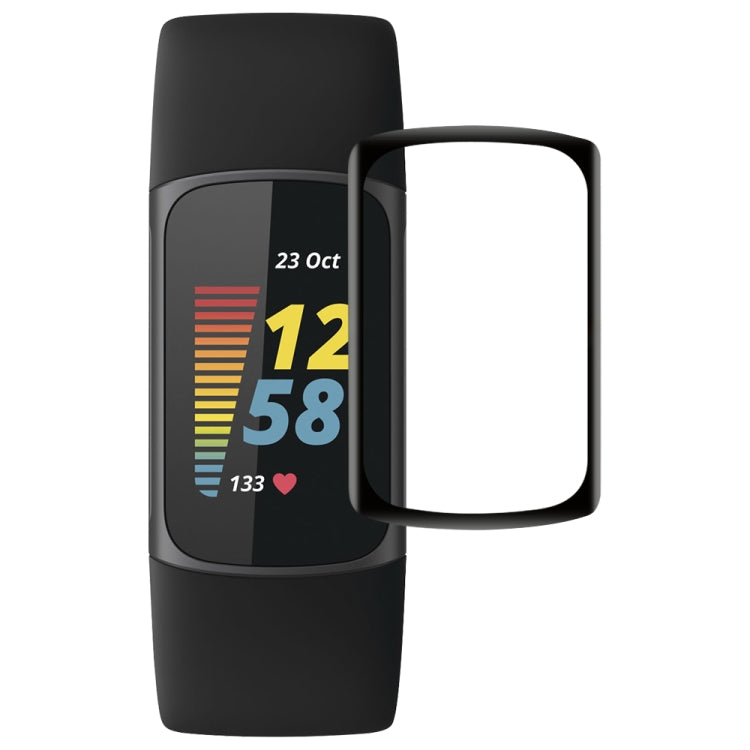 For Fitbit Charge 5 3D Surface Composite Soft Watch Film by bashfashion