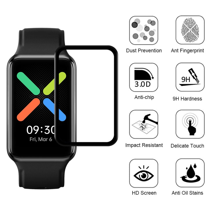 For OPPO Watch Free 3D Surface Composite Soft Watch Film by bashfashion
