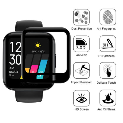 For Realme Watch 3D Surface Composite Soft Watch Film by bashfashion