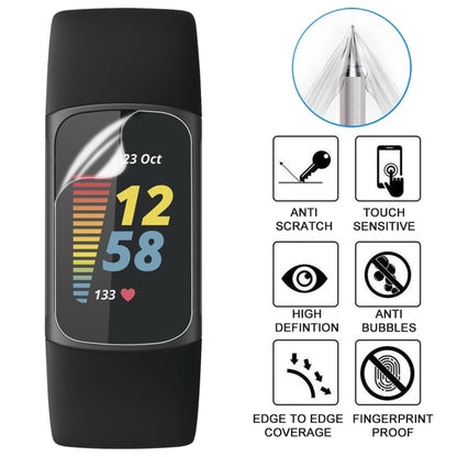 For Fitbit Charge 5 Soft Hydrogel Film Watch Screen Protector by bashfashion