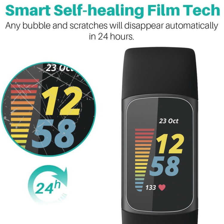 For Fitbit Charge 5 Soft Hydrogel Film Watch Screen Protector by bashfashion
