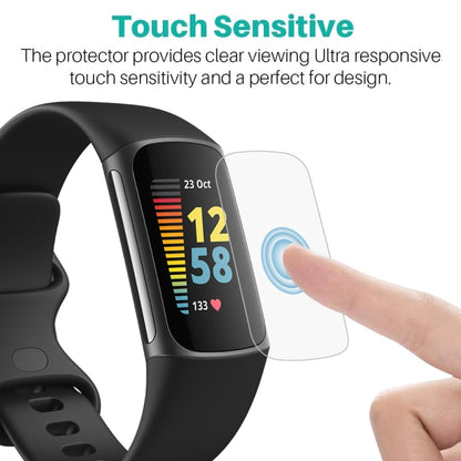 For Fitbit Charge 5 Soft Hydrogel Film Watch Screen Protector by bashfashion