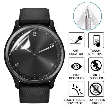 For Garmin Move Sport Soft Hydrogel Film Watch Screen Protector by bashfashion