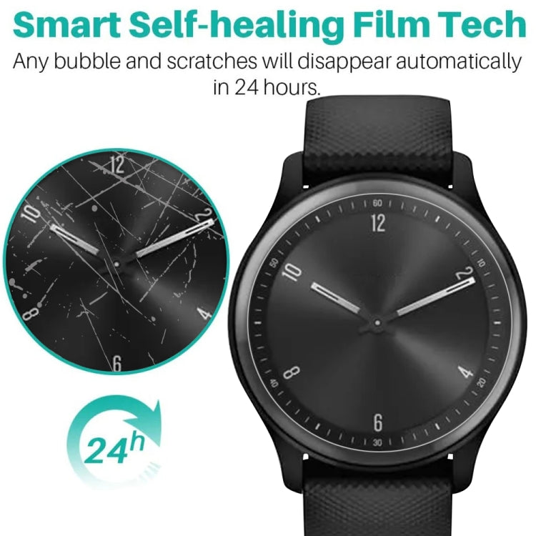 For Garmin Move Sport Soft Hydrogel Film Watch Screen Protector by bashfashion