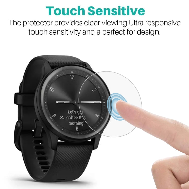 For Garmin Move Sport Soft Hydrogel Film Watch Screen Protector by bashfashion