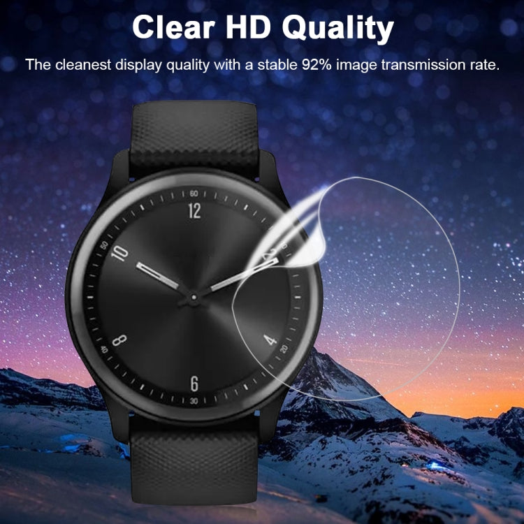 For Garmin Move Sport Soft Hydrogel Film Watch Screen Protector by bashfashion