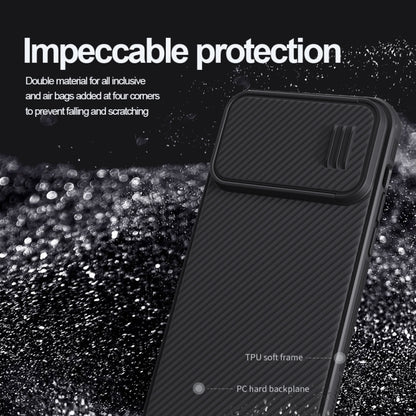 For iPhone 14 Pro Max NILLKIN CamShield S PC Phone Case(Black) by NILLKIN