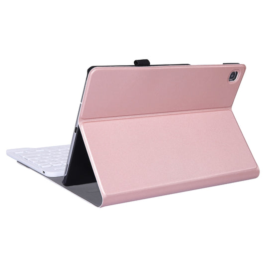 A307 For Galaxy Tab A 8.4 T307 (2020) Bluetooth Keyboard Tablet Case with Stand(Rose Gold) by XINLI