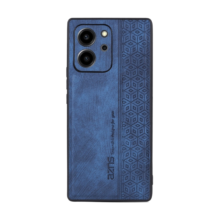 For Honor 80 SE AZNS 3D Embossed Skin Feel Phone Case(Sapphire Blue) by AZNS