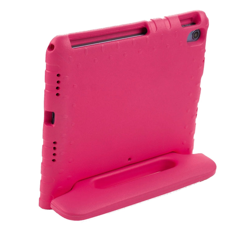 For iPad 2025 / 2022 Portable Shockproof EVA Bumper Tablet Case(Rose Red) by bashfashion