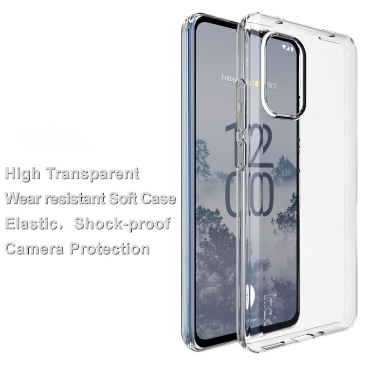 For Nokia X30 5G IMAK UX-5 Series Claer TPU Phone Case(Transparent) by imak