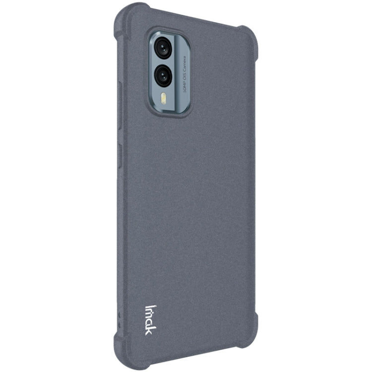 For Nokia X30 5G imak Shockproof Airbag TPU Phone Case(Matte Grey) by imak