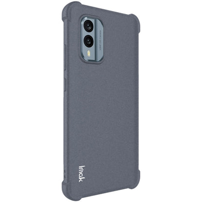 For Nokia X30 5G imak Shockproof Airbag TPU Phone Case(Matte Grey) by imak