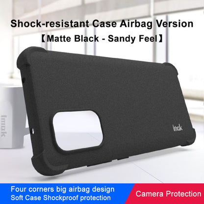 For Nokia X30 5G imak Shockproof Airbag TPU Phone Case(Matte Black) by imak
