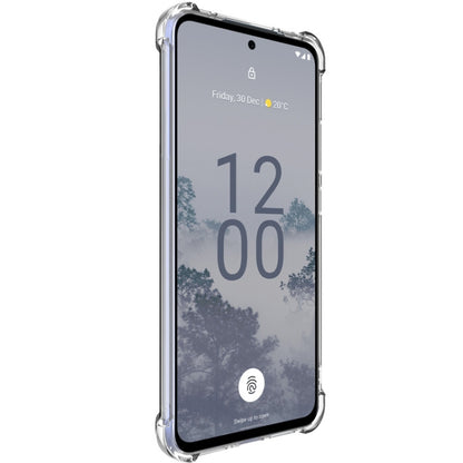 For Nokia X30 5G imak Shockproof Airbag TPU Phone Case(Transparent) by imak